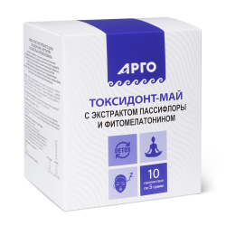 Купить Токсидонт-май с экстрактами пассифлоры и фитомелатонином