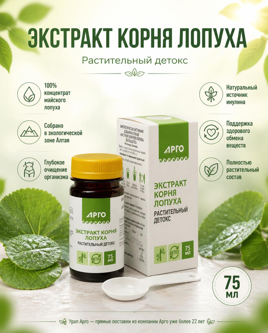 Экстракт корня лопуха