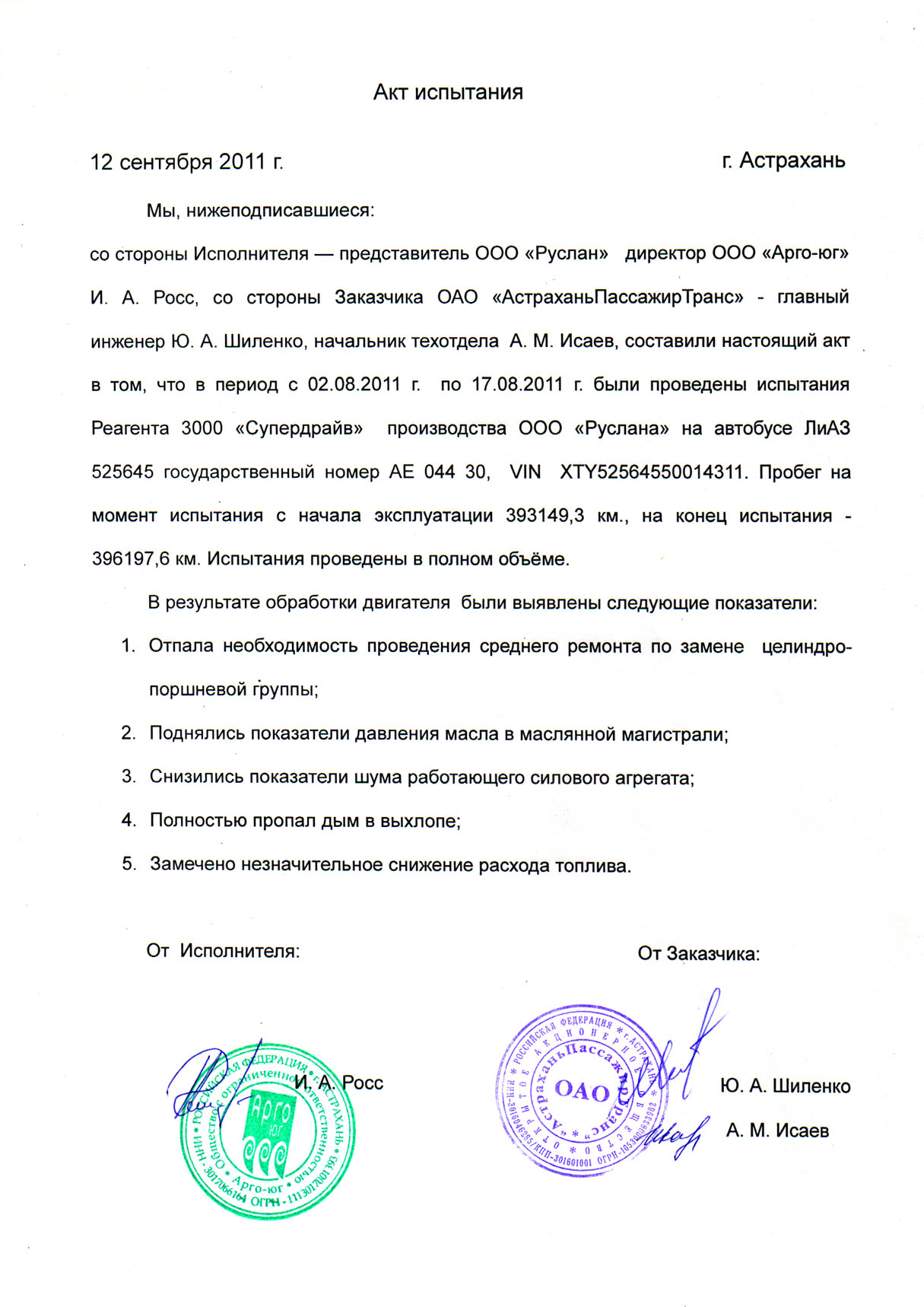 Реагенты 