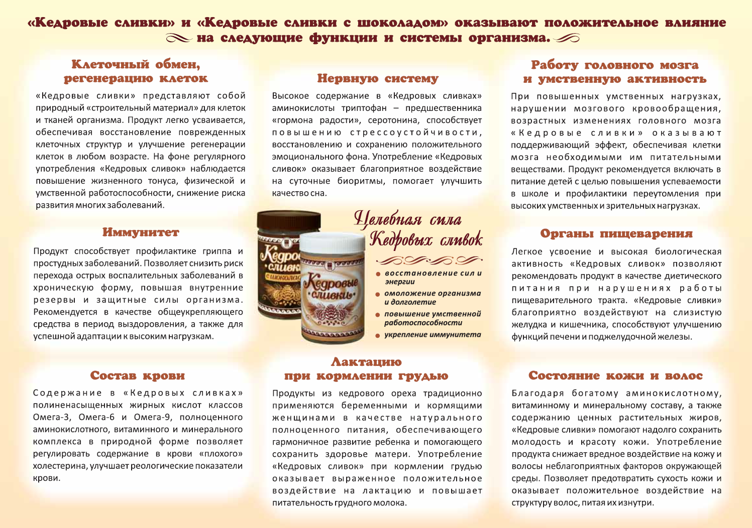 Кедровые сливки