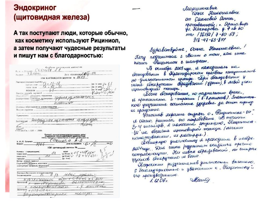 Рициниол отзывы