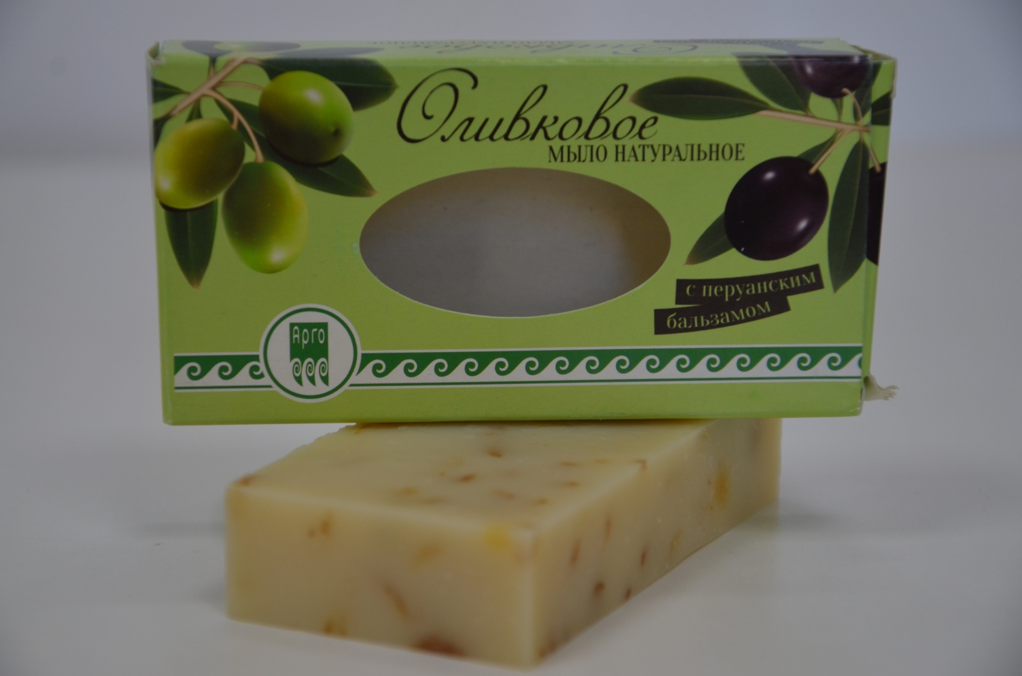 Мыло оливковое с перуанским бальзамом купить Арго Екатеринбург